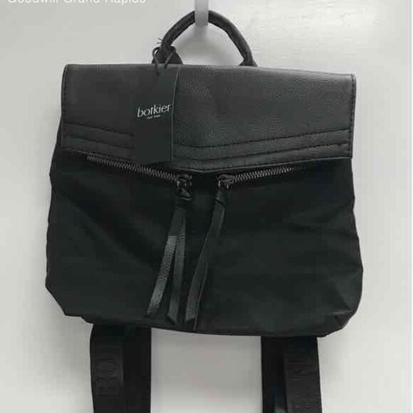 NWT Botkier New York Trigger Black Nylon Backpack main image 4